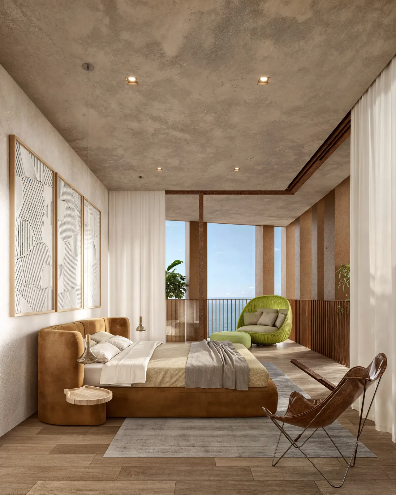 Suíte Master Auris Residenze com vista para o mar de Balneário Camboriú
